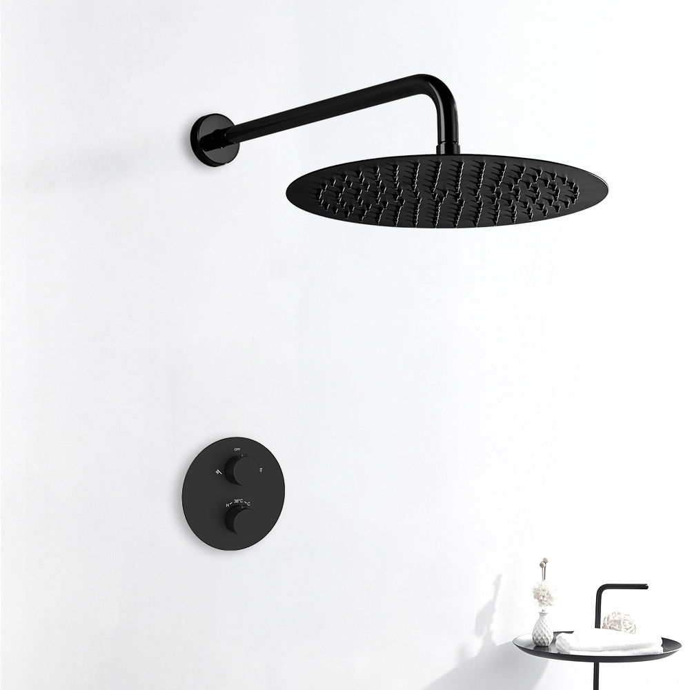 Mattschwarzes UP-Duschset - Image 2